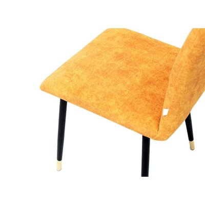 Krzesło Comfort slim nogi metal krzyżak złote