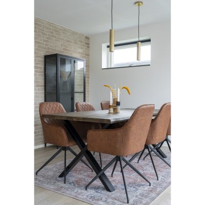 Lampa wisząca Deco złota