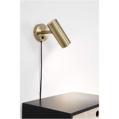 Kinkiet Lampa Deco złota