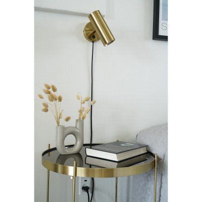 Kinkiet Lampa Deco złota
