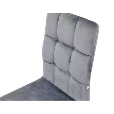 Wąskie tapicerowane krzesło Comfort Slim