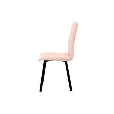 Eleganckie krzesło Comfort Slim z czarnymi nogami