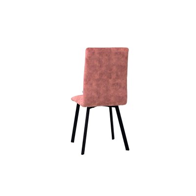 Eleganckie krzesło Comfort Slim z czarnymi nogami