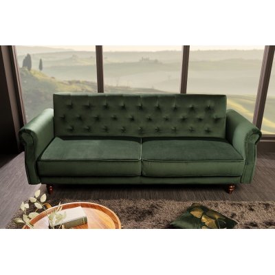 Wygodna sofa Shabby z funkcją spania 220