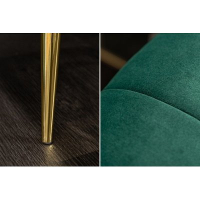 Elegancka ciemnozielona sofa Montreal