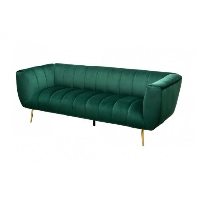 Elegancka ciemnozielona sofa Montreal