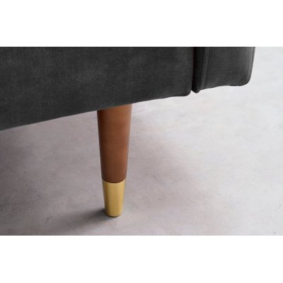 Szara rozkładana sofa Palermo
