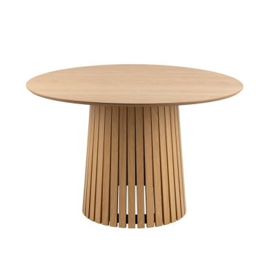 Designerski okrągły stół dębowy Fortuna