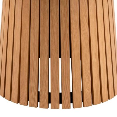 Designerski okrągły stół dębowy Fortuna