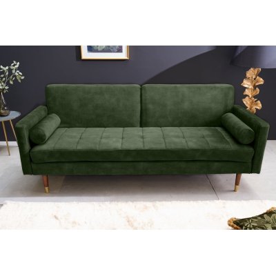 Zielona sofa Palermo z funkcją spania