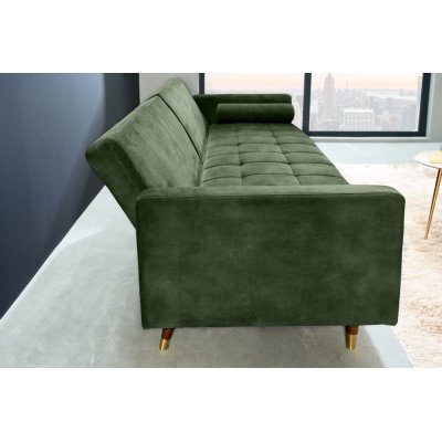 Zielona sofa Palermo z funkcją spania