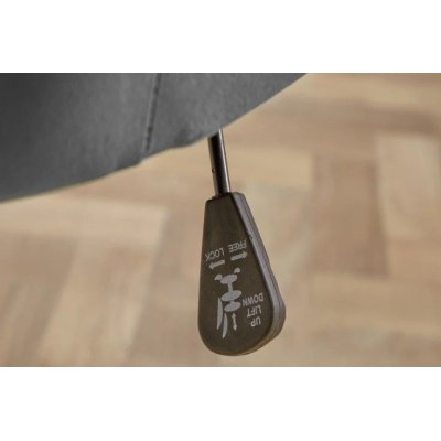 Obrotowy Fotel Chivas w szarym welwecie