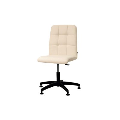 Krzesło biurowe Comfort – tapicerowane, regulowane, obrotowe