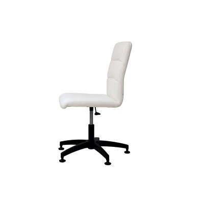 Krzesło biurowe Comfort – tapicerowane, regulowane, obrotowe