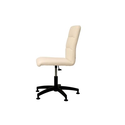 Krzesło biurowe Comfort – tapicerowane, regulowane, obrotowe