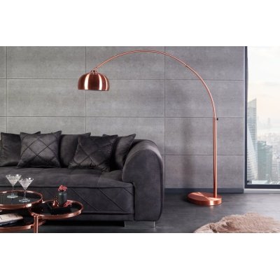 Lampa Big miedziana podłogowa
