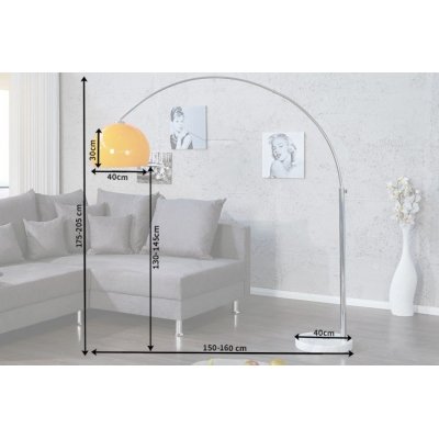 lampa big pomarańczowa