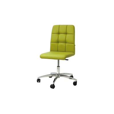 Skórzane krzesło biurowe Comfort na kółkach