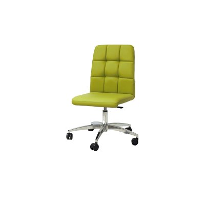 Skórzane krzesło biurowe Comfort na kółkach