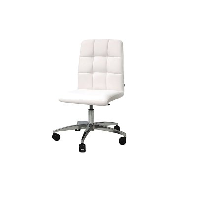Skórzane krzesło biurowe Comfort na kółkach