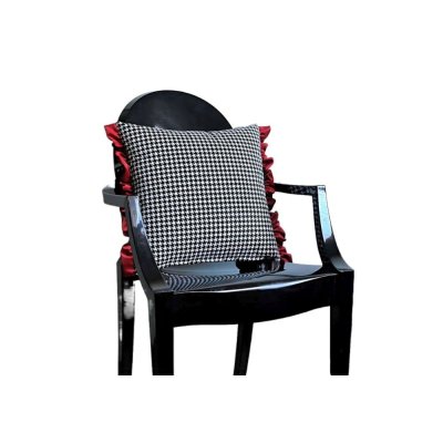Elegancka poduszka 40x40 z falbanką
