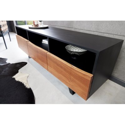 Szafka RTV Zoya 140 w stylu loftowym