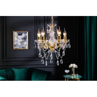Elegancka lampa wisząca 5 ramienna