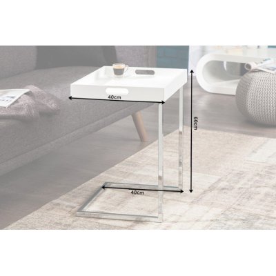 Stolik Tray White