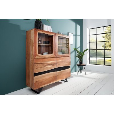 Drewniana witryna Fusion lite drewno
