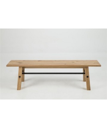 Ławka Gino drewniana ławka do stołu styl skandynawski