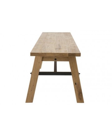 Ławka Gino drewniana ławka do stołu styl skandynawski