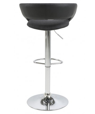 Hoker Maliby Dark Grey stołek barowy w kolorze popielatym