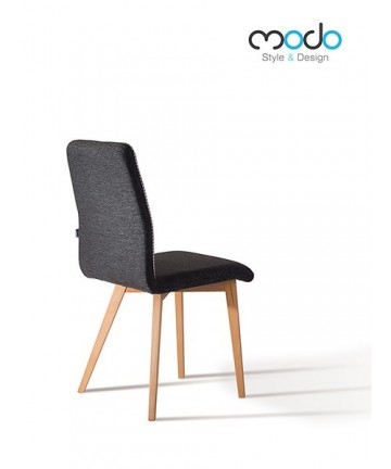 Krzesło Fina w stylu skandynawskim nogi drewniane 
