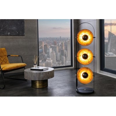 lampa podłogowa atelier czarno złota