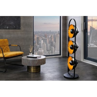 lampa podłogowa atelier czarno złota