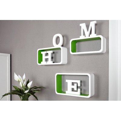 Regał 4u Mini White & Green