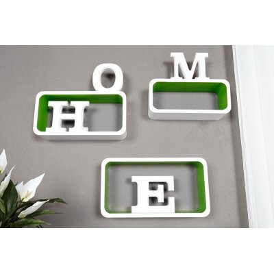 Regał 4u Mini White & Green