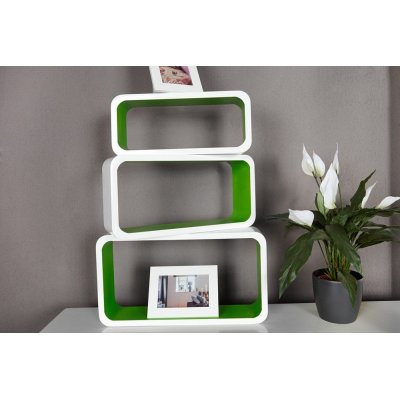 Regał 4u Mini White & Green