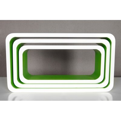 Regał 4u Mini White & Green