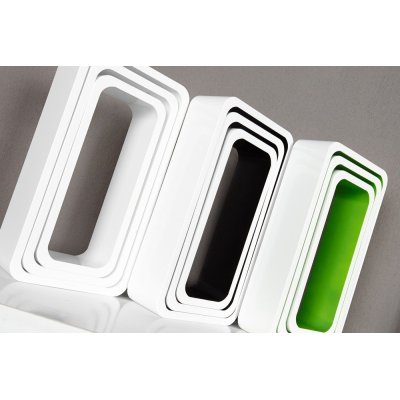 Regał 4u Mini White & Green