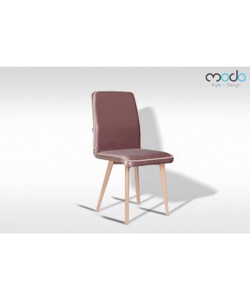 Krzesło Classic Deluxe King z drewnianymi nogami ozdobione włoskim sznurkiem 