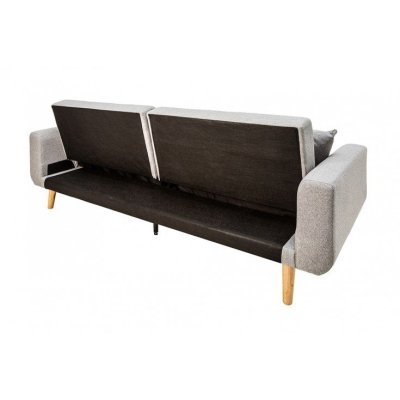 Sofa rozkładana Amos jasna szara
