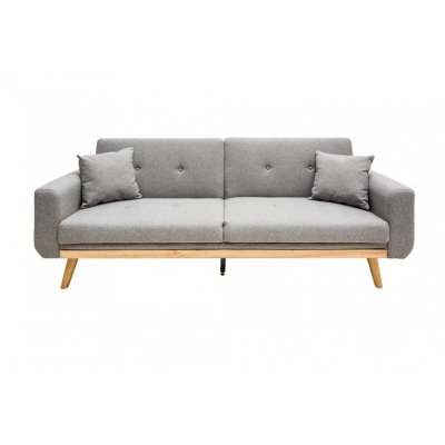 Sofa rozkładana Amos jasna szara
