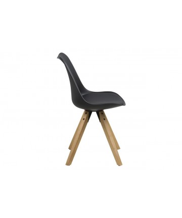 modne krzesla czarne do salonu nowoczesne