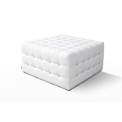 Pufa Diamond White 83 cm