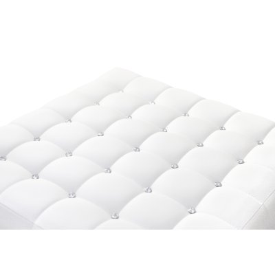 Pufa Diamond White 83 cm