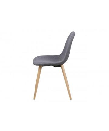 nowoczesne krzesla szare do kuchni modny design
