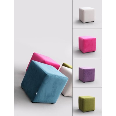 Pufa Classic fluff z kryształkami mix kolorów 1 os