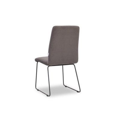 Krzesło Scandy nogi skate czarne