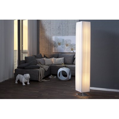 Podłogowa lampa Long biała XXL 190 cm